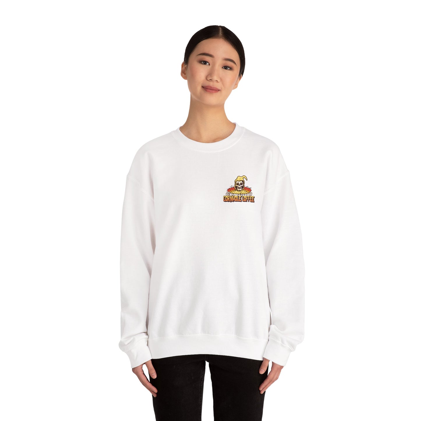 Cornhole Coffee crewneck Sweatshirt