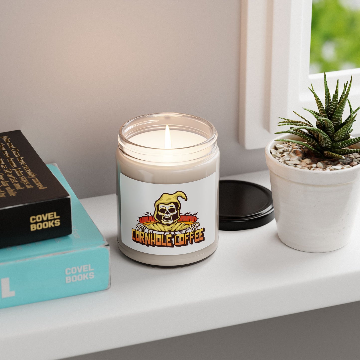 Cornhole Coffee Scented Soy Candle