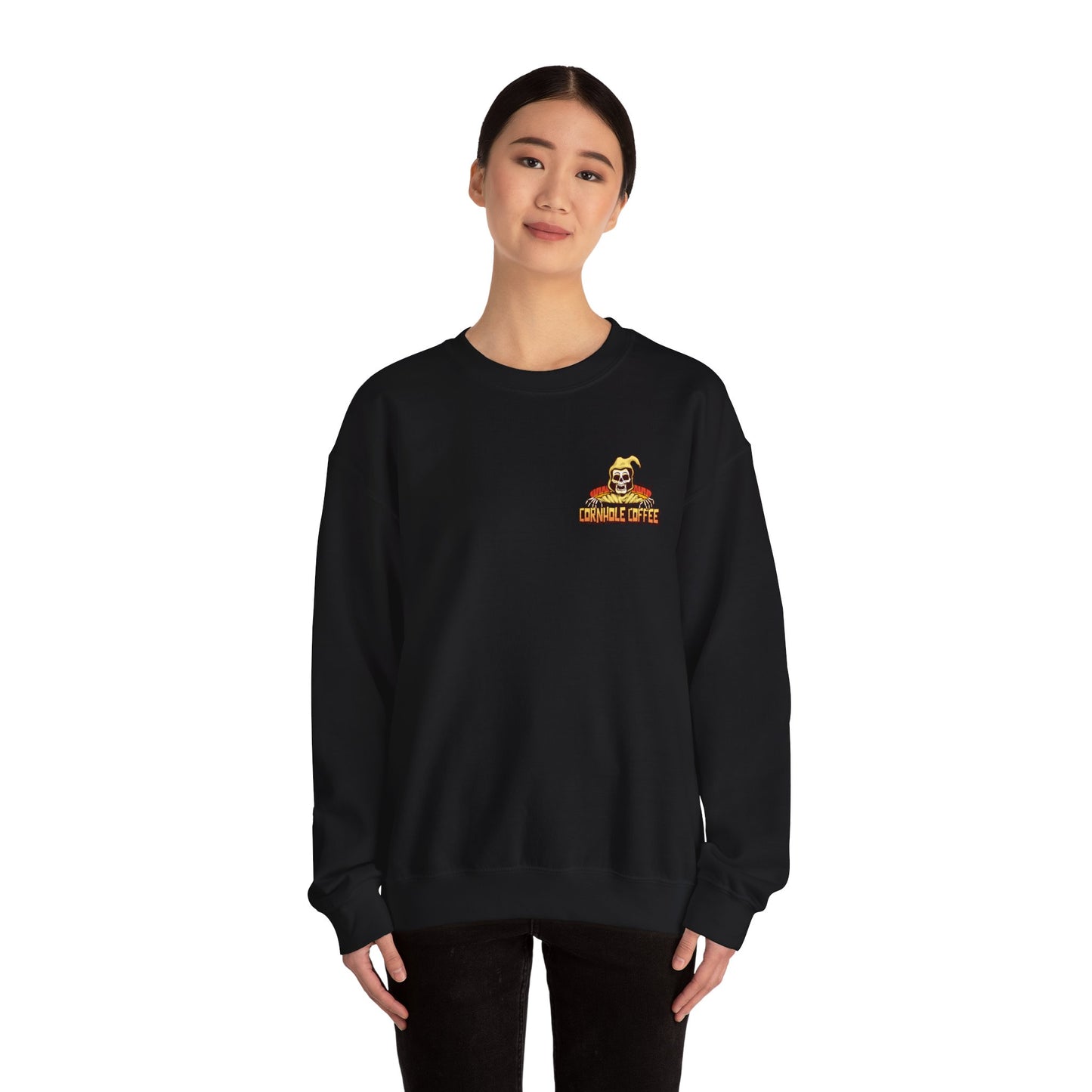 Cornhole Coffee crewneck Sweatshirt
