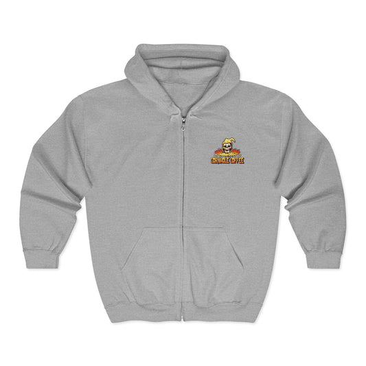 Cornhole coffee Zip Hoodie