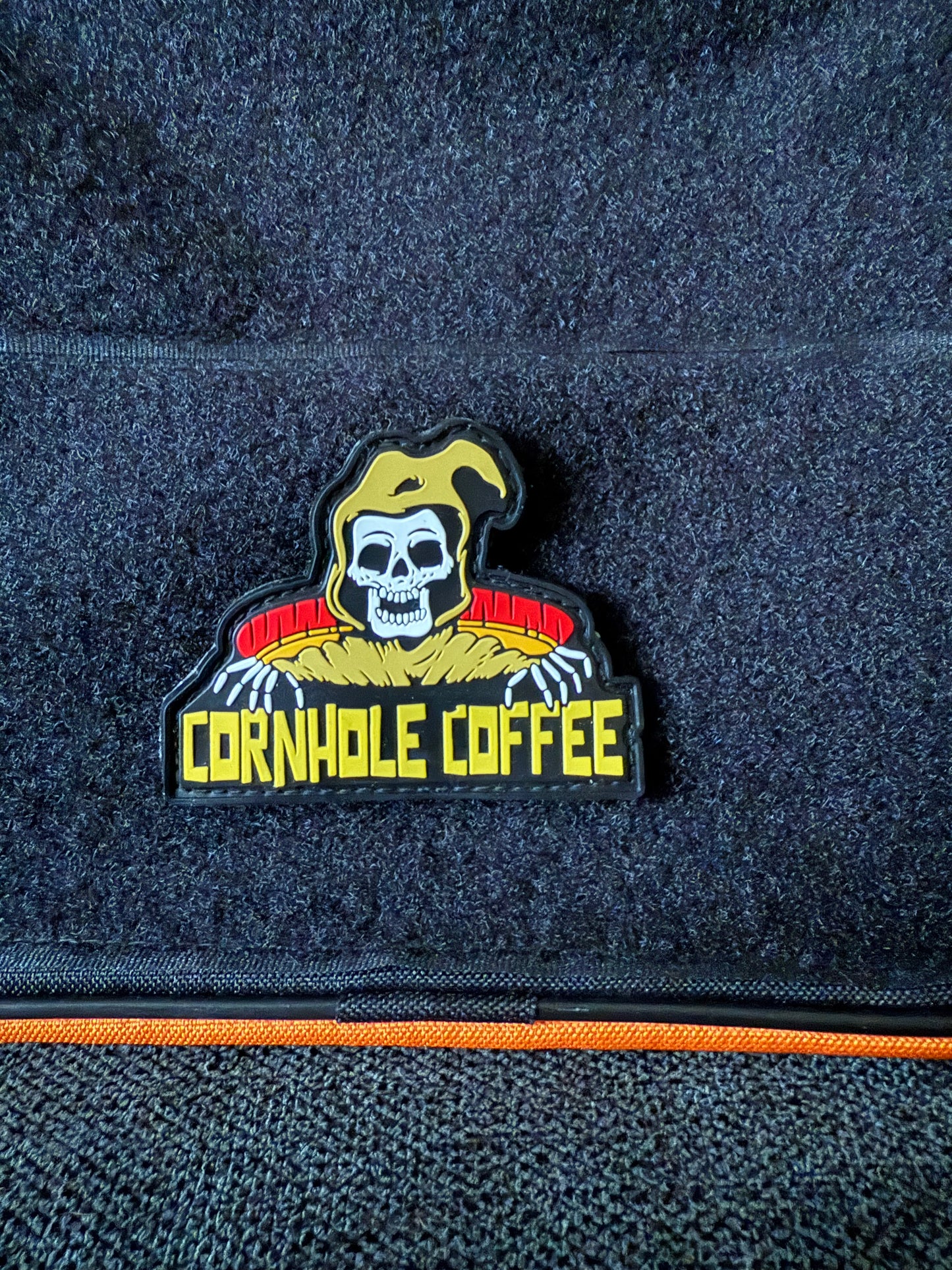CORNHOLE COFFEE CARRYING CASE WITH PATCH!!