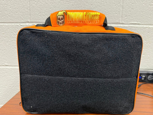 CORNHOLE COFFEE CARRYING CASE WITH PATCH!!