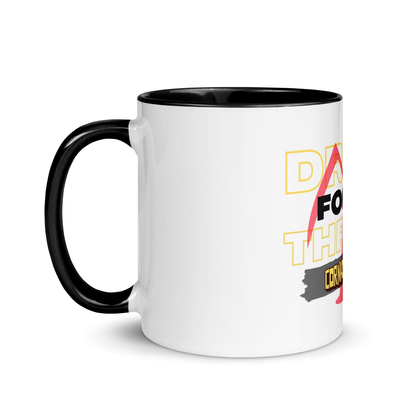 Drink, Focus, & Throw Coffee Mug