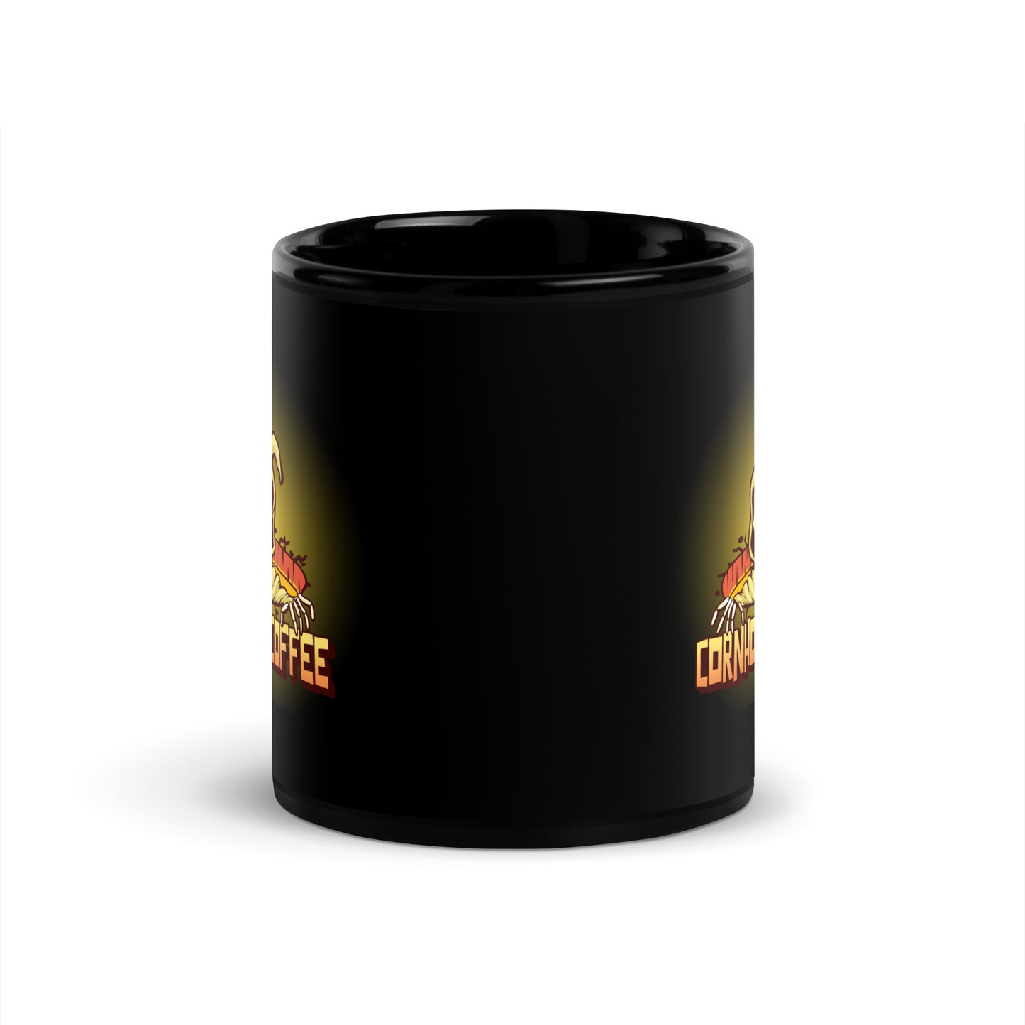 Black Glossy Mug