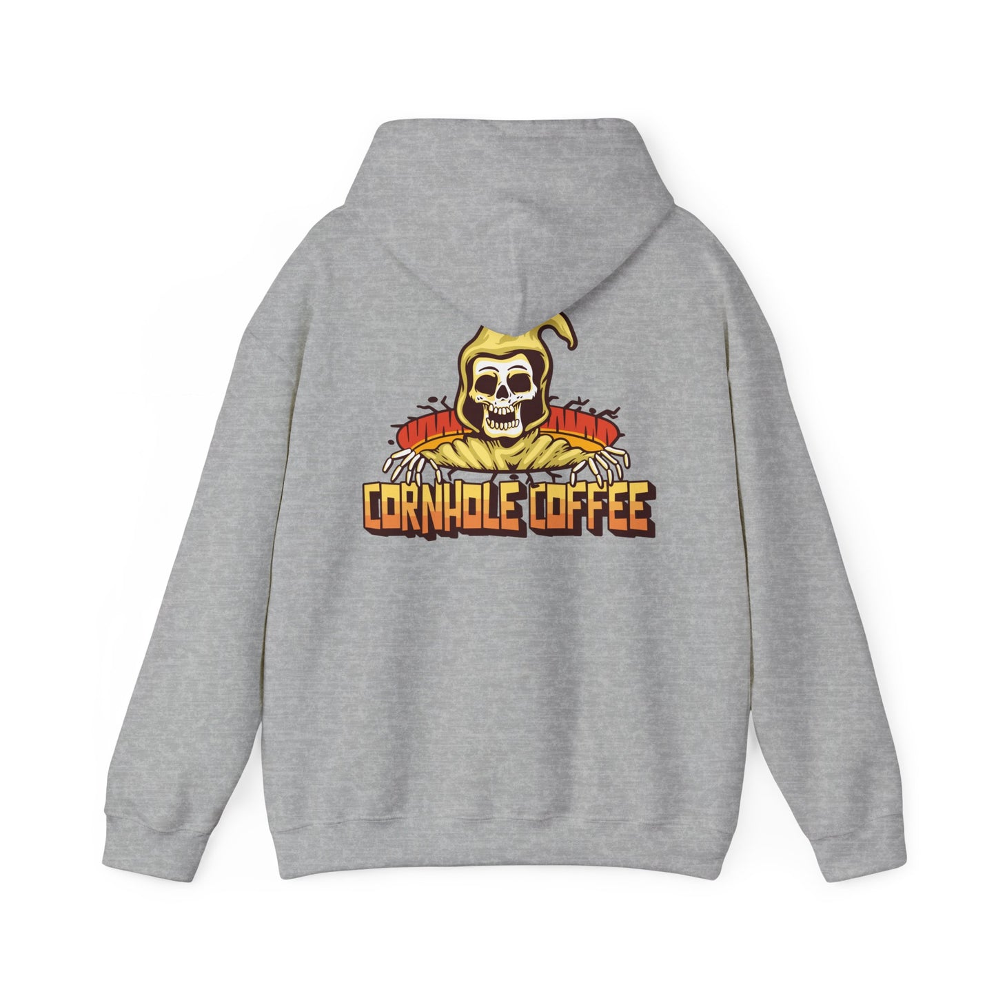 Cornhole Coffee Unisex Heavy Blend Hoodie
