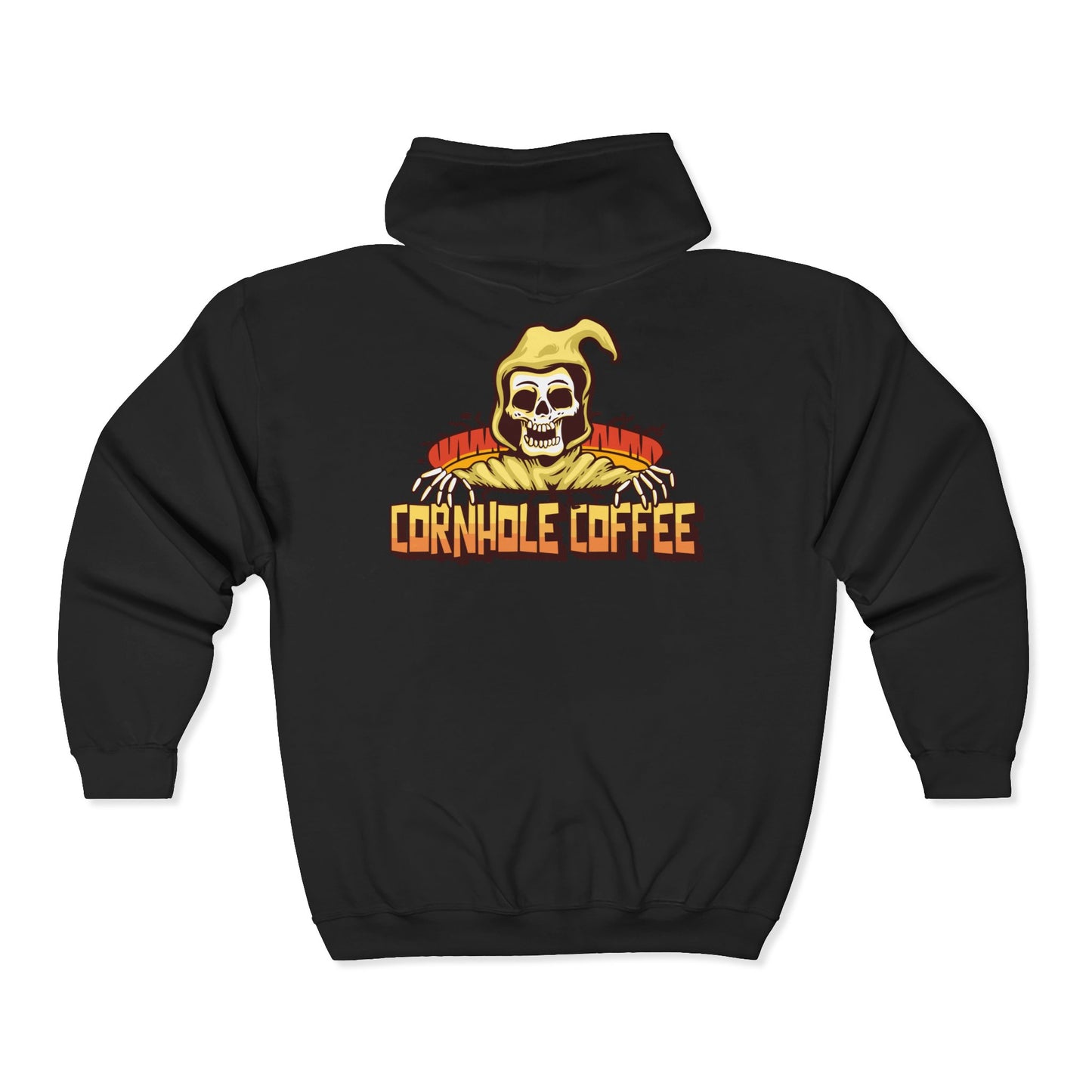 Cornhole coffee Zip Hoodie