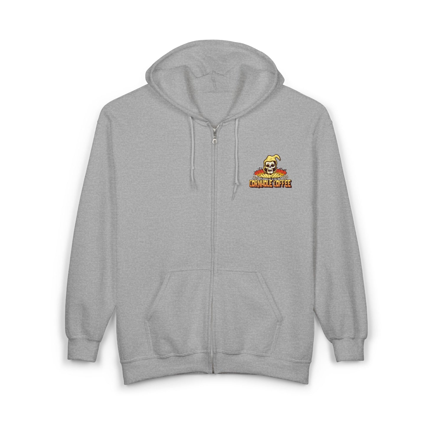 Cornhole coffee Zip Hoodie