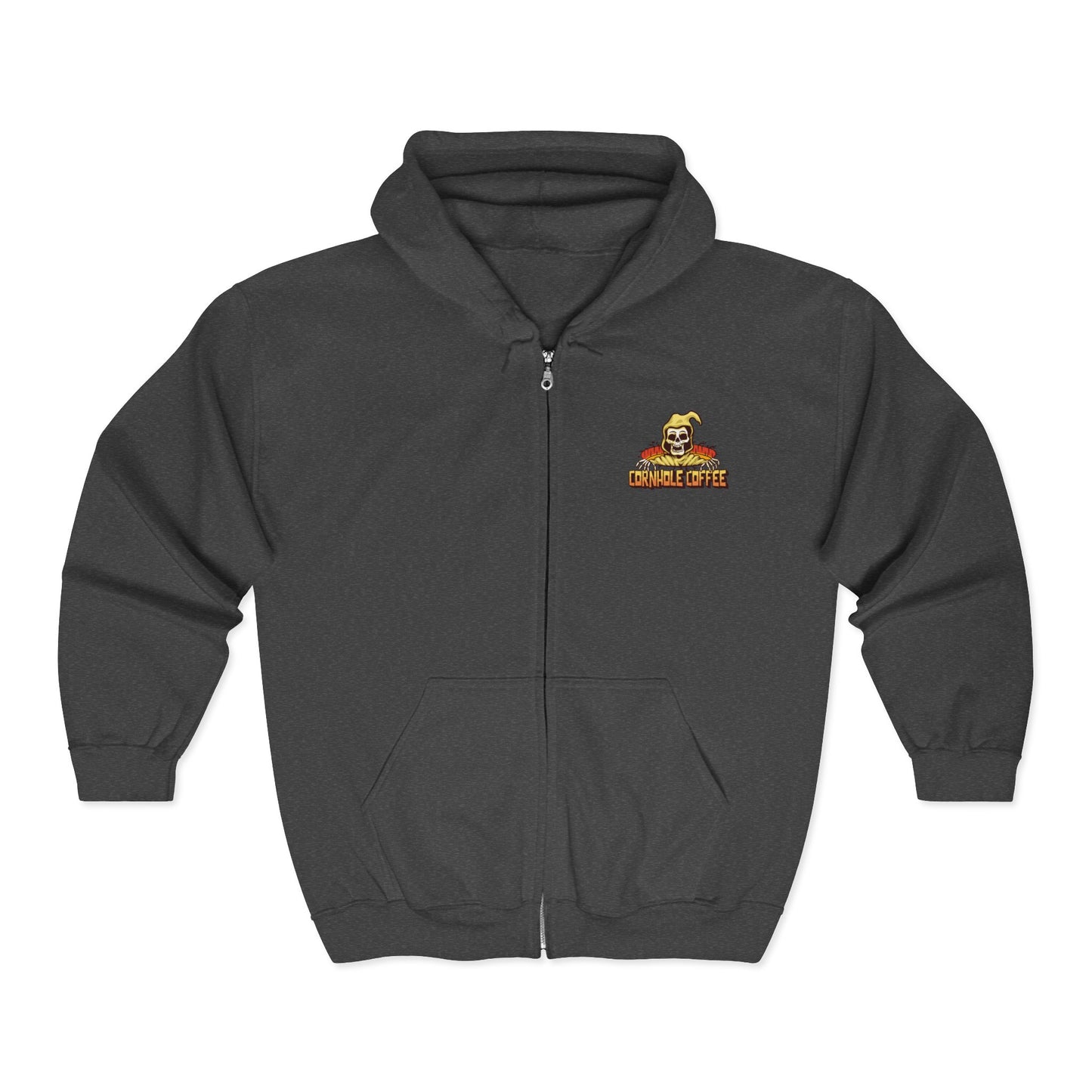Cornhole coffee Zip Hoodie