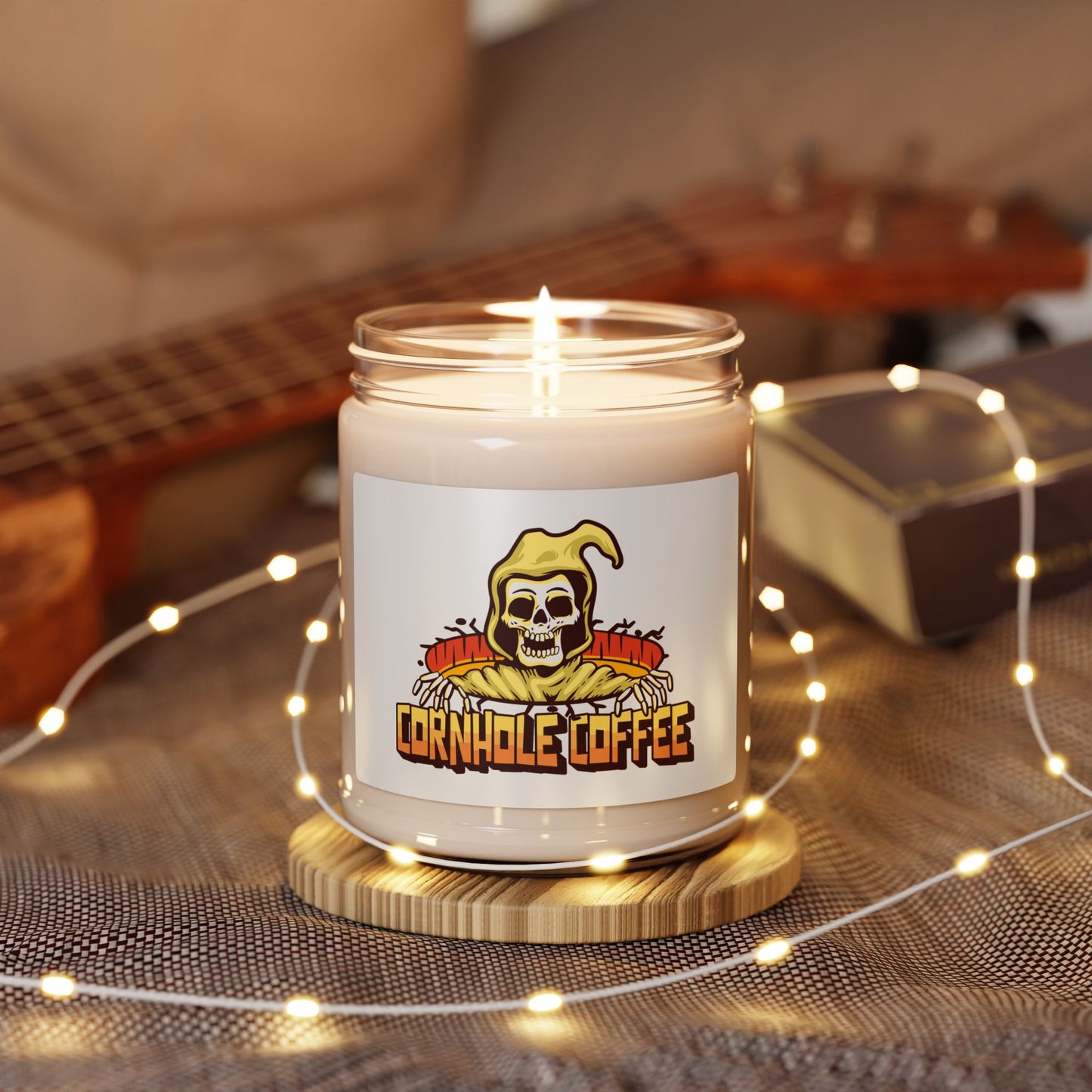 Cornhole Coffee Scented Soy Candle