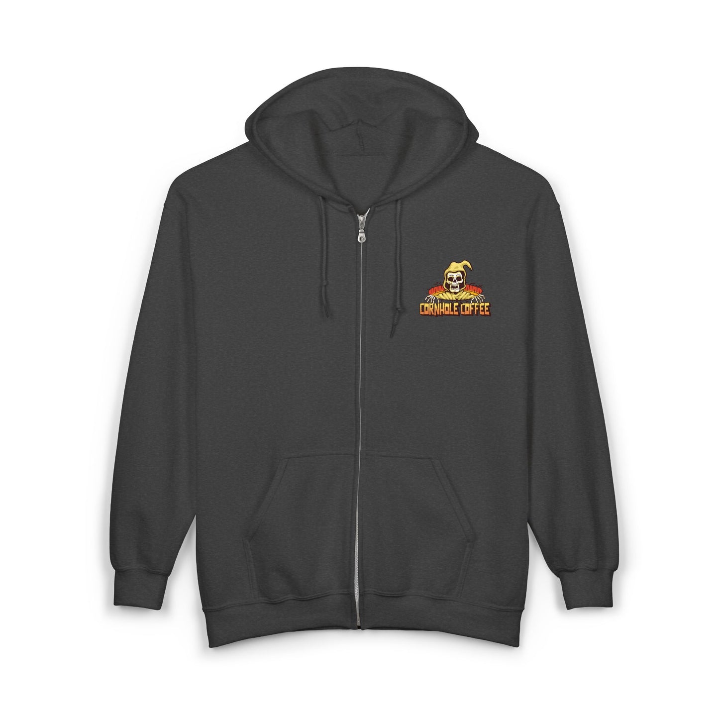 Cornhole coffee Zip Hoodie