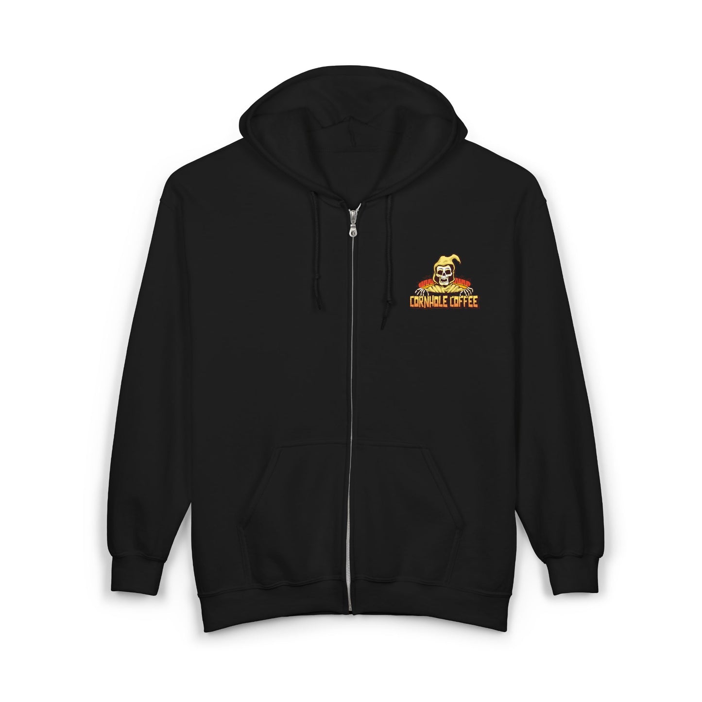 Cornhole coffee Zip Hoodie