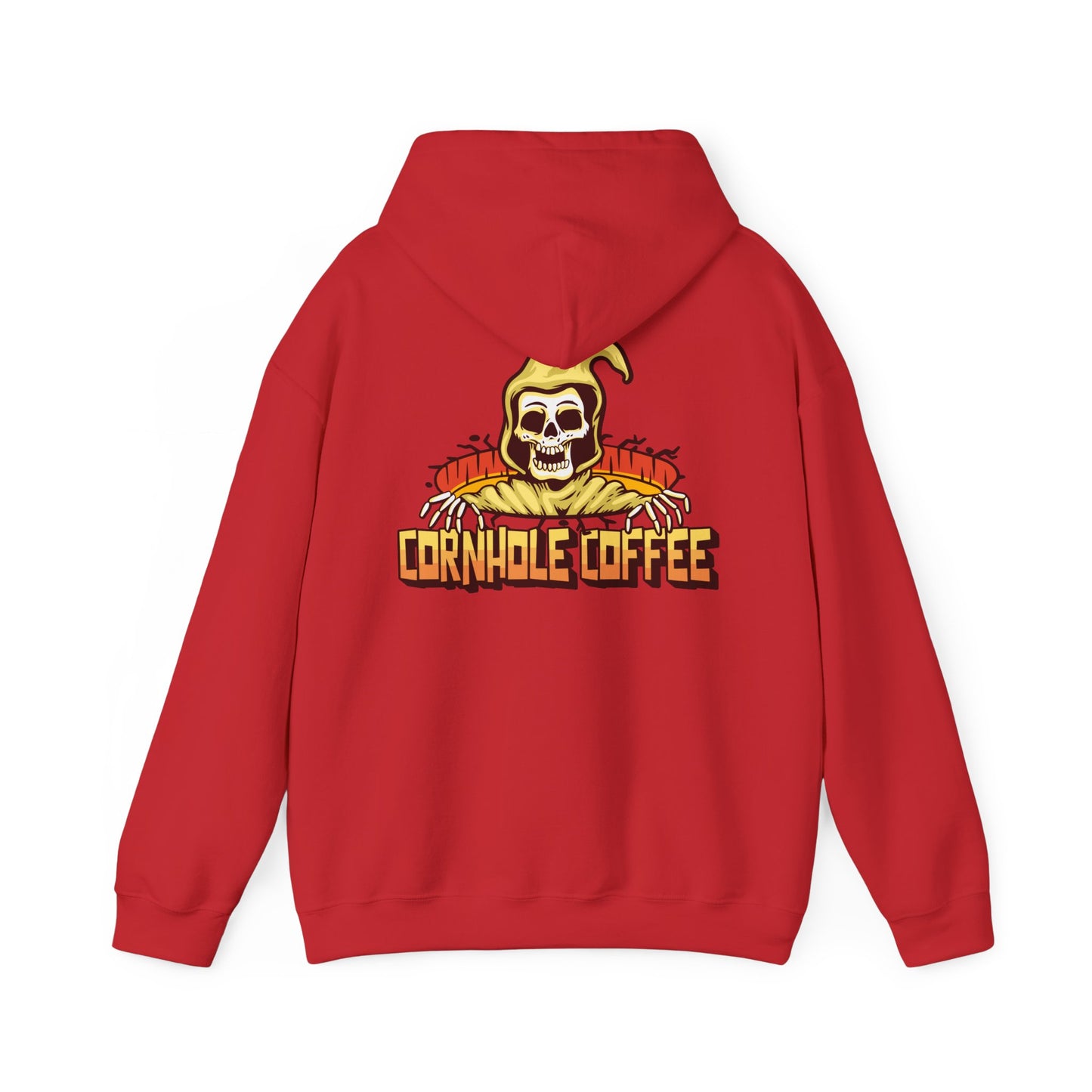 Cornhole Coffee Unisex Heavy Blend Hoodie