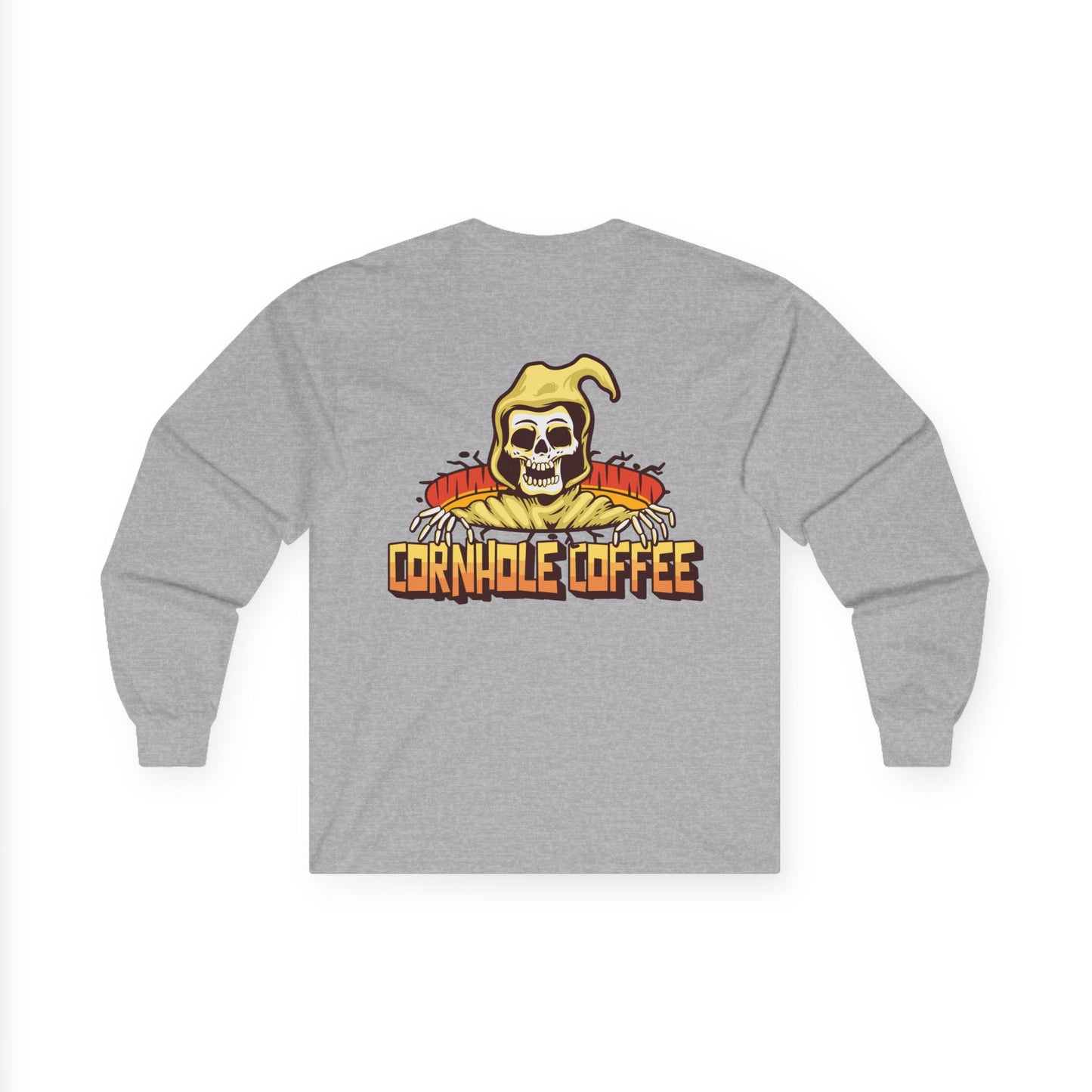 Cornhole Coffee Long Sleeve Tee