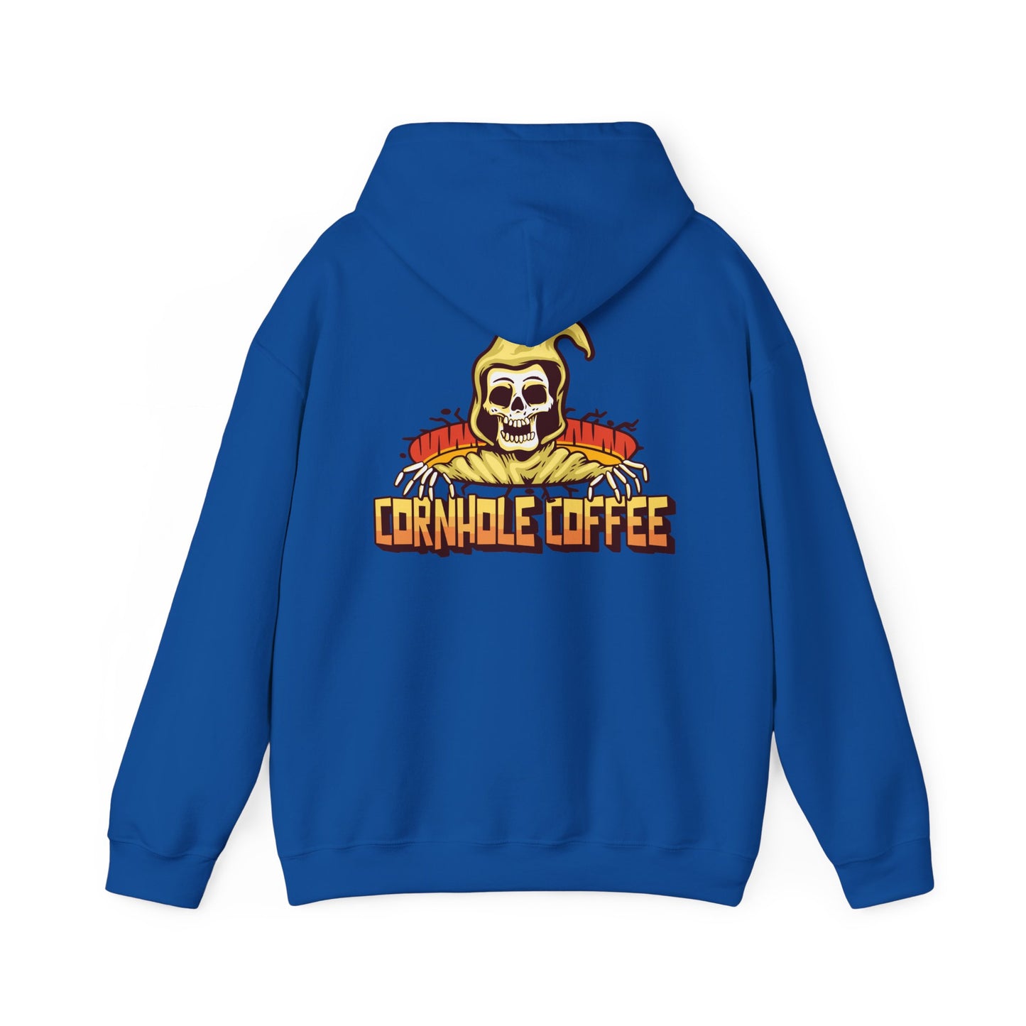 Cornhole Coffee Unisex Heavy Blend Hoodie