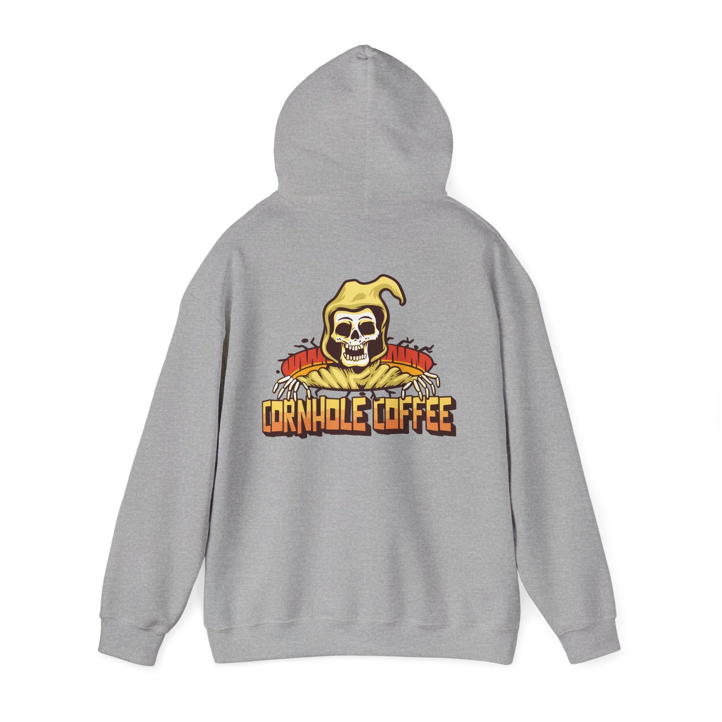 Cornhole Coffee Unisex Heavy Blend Hoodie