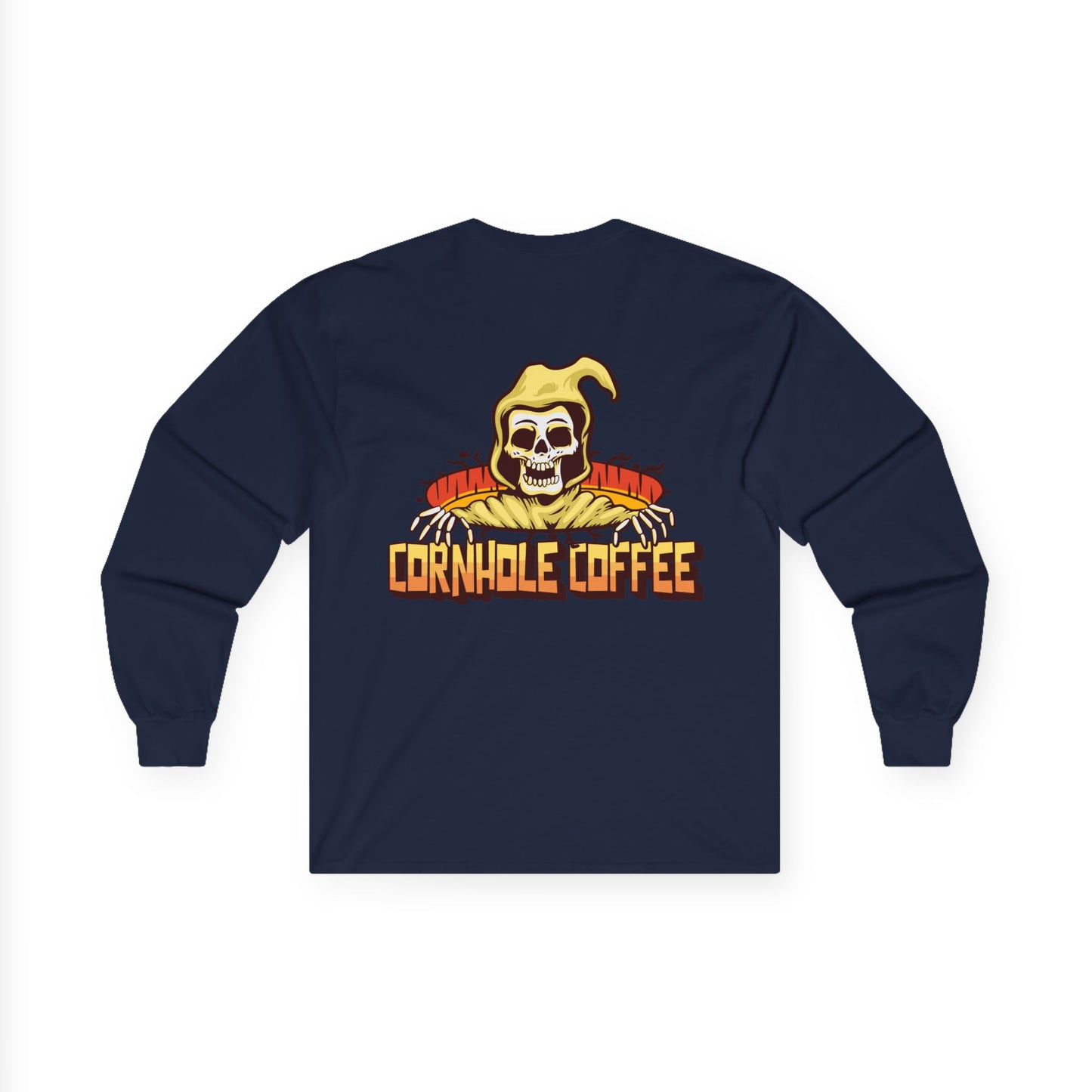 Cornhole Coffee Long Sleeve Tee