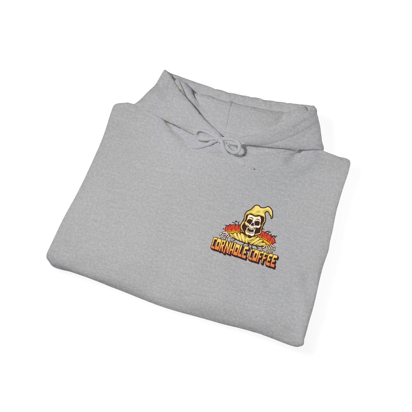 Cornhole Coffee Unisex Heavy Blend Hoodie