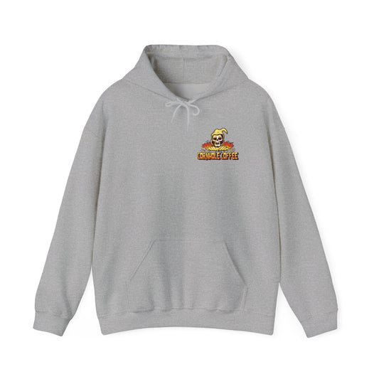 Cornhole Coffee Unisex Heavy Blend Hoodie
