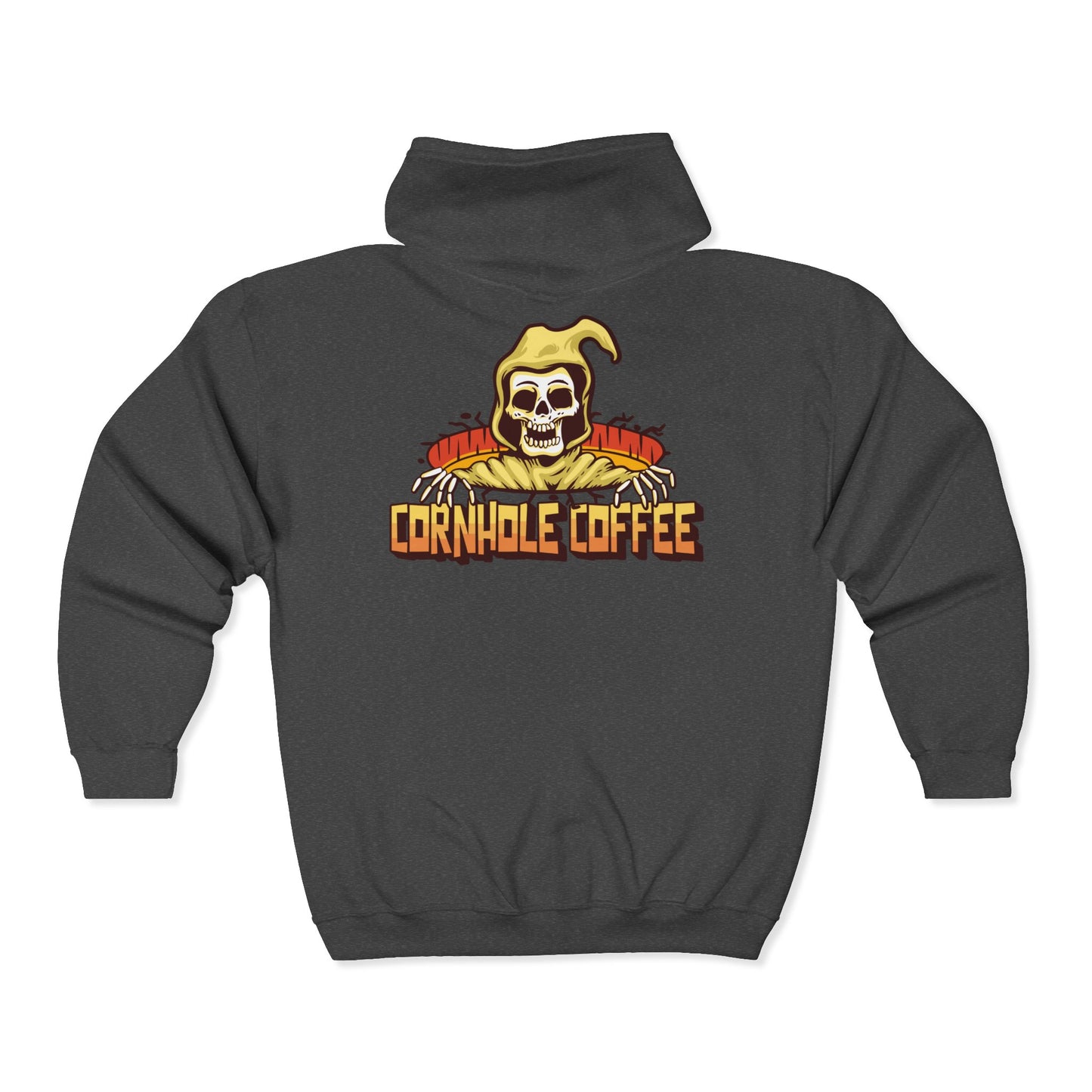 Cornhole coffee Zip Hoodie