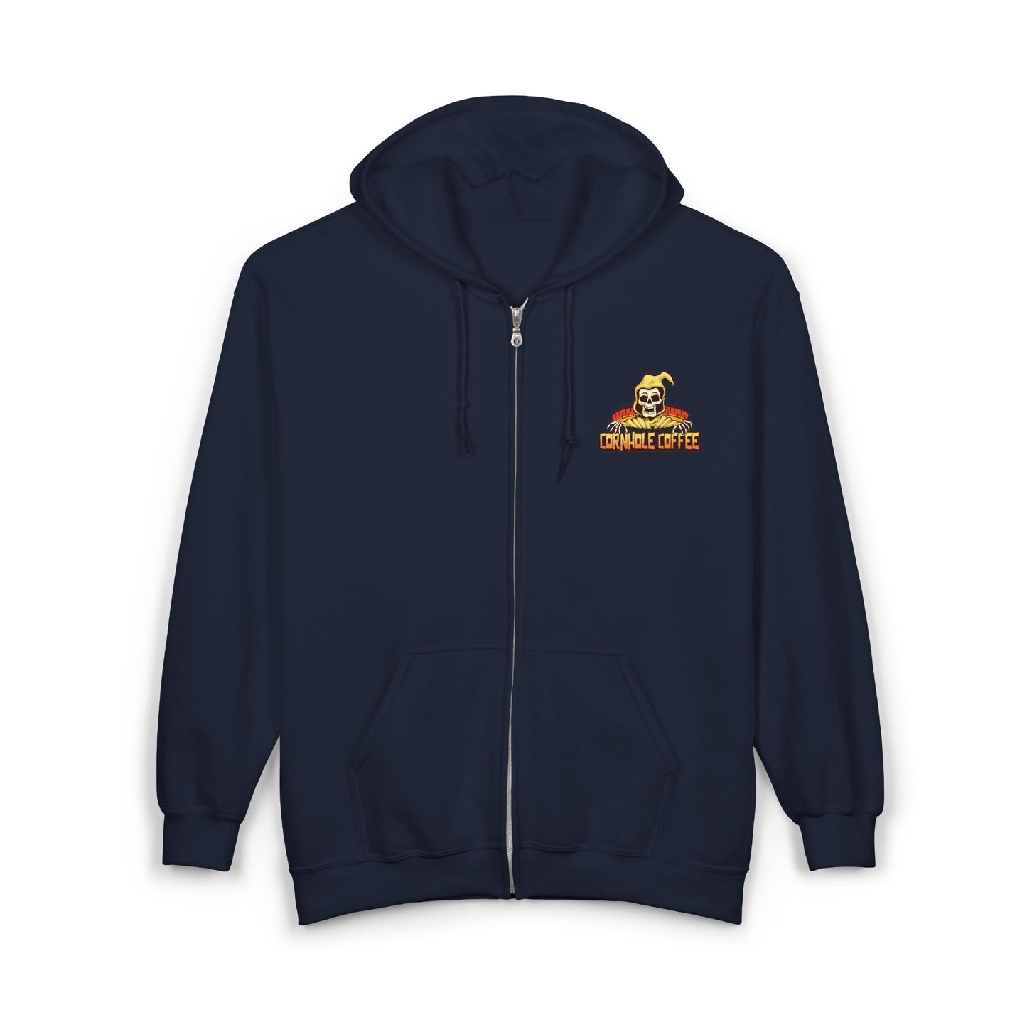 Cornhole coffee Zip Hoodie
