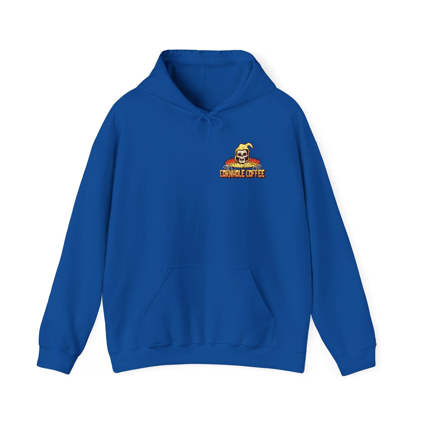 Cornhole Coffee Unisex Heavy Blend Hoodie