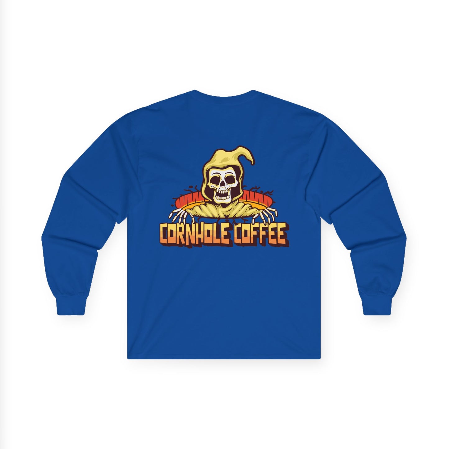 Cornhole Coffee Long Sleeve Tee