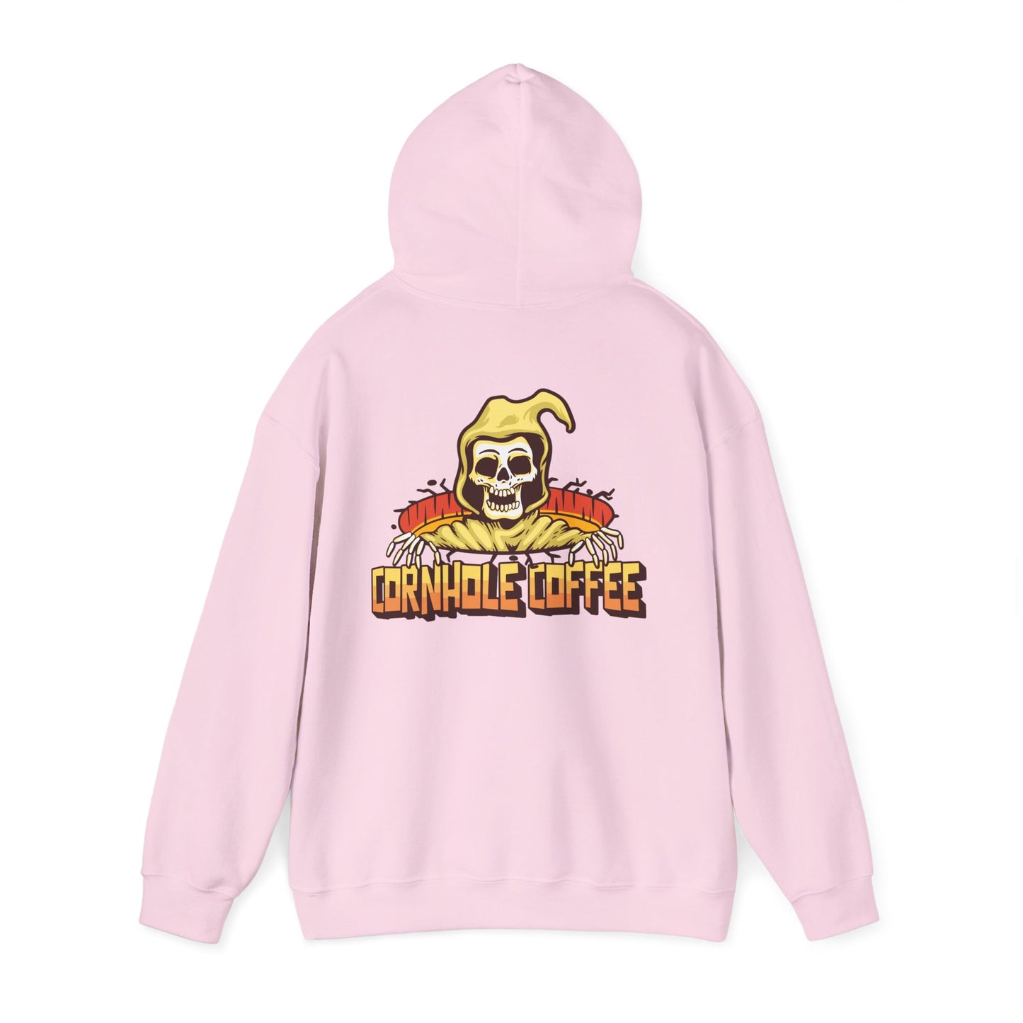 Cornhole Coffee Unisex Heavy Blend Hoodie
