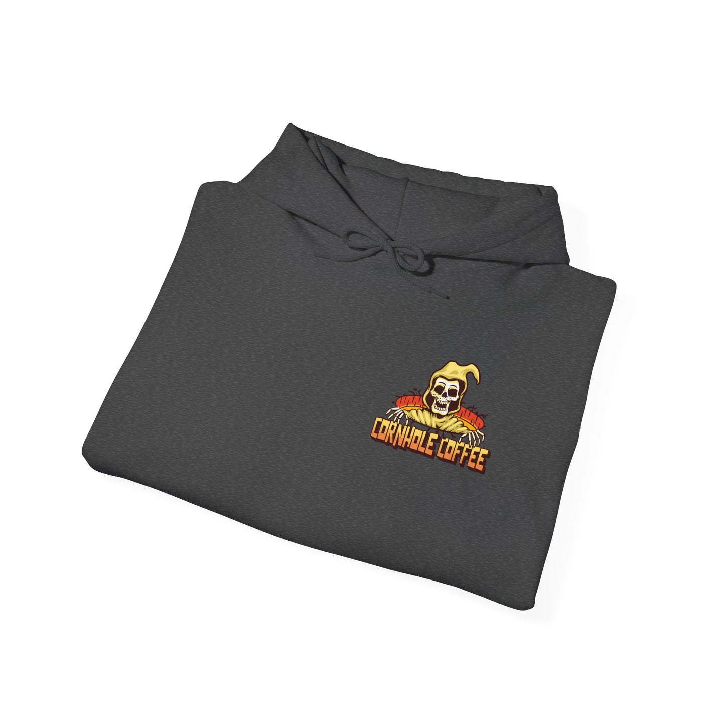 Cornhole Coffee Unisex Heavy Blend Hoodie