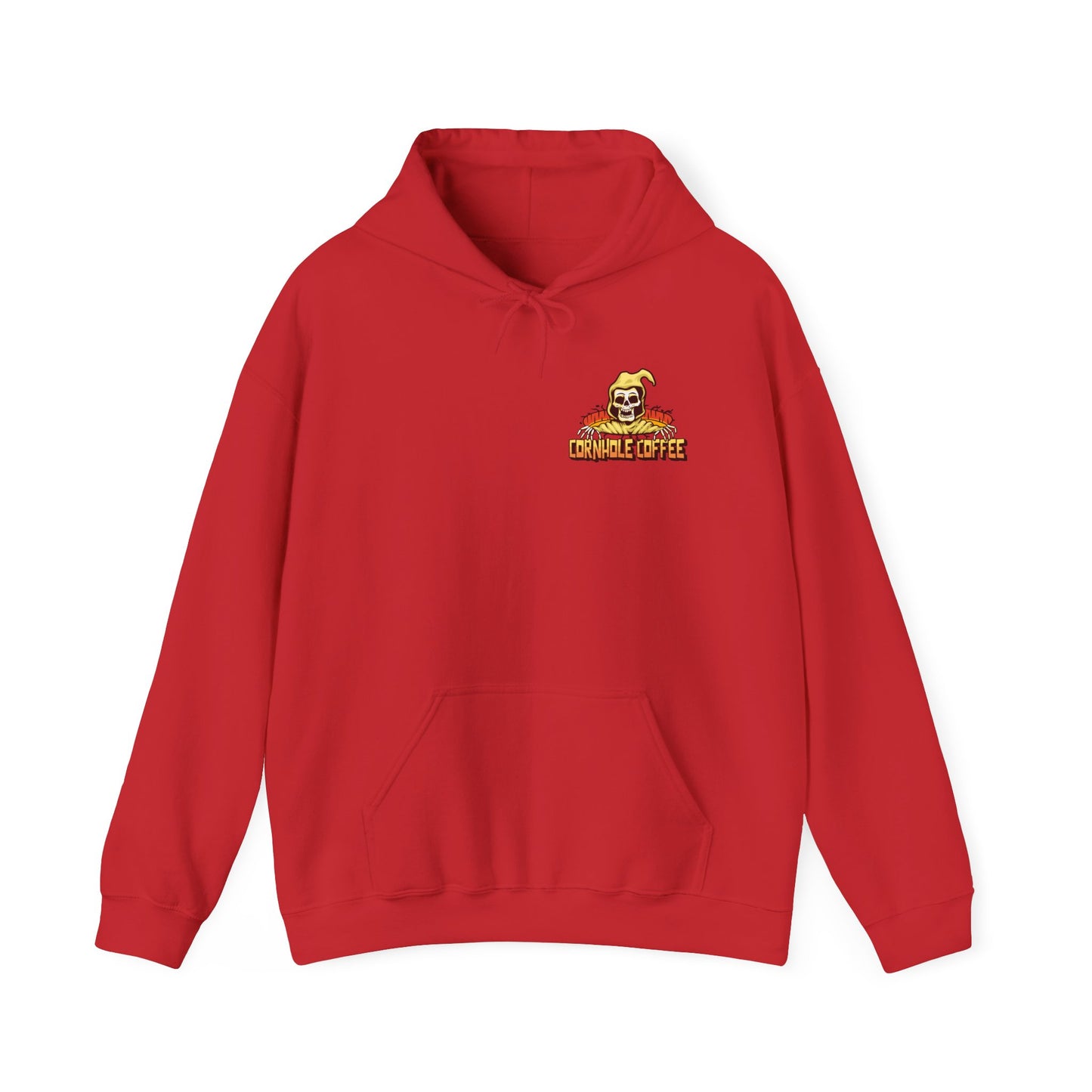 Cornhole Coffee Unisex Heavy Blend Hoodie