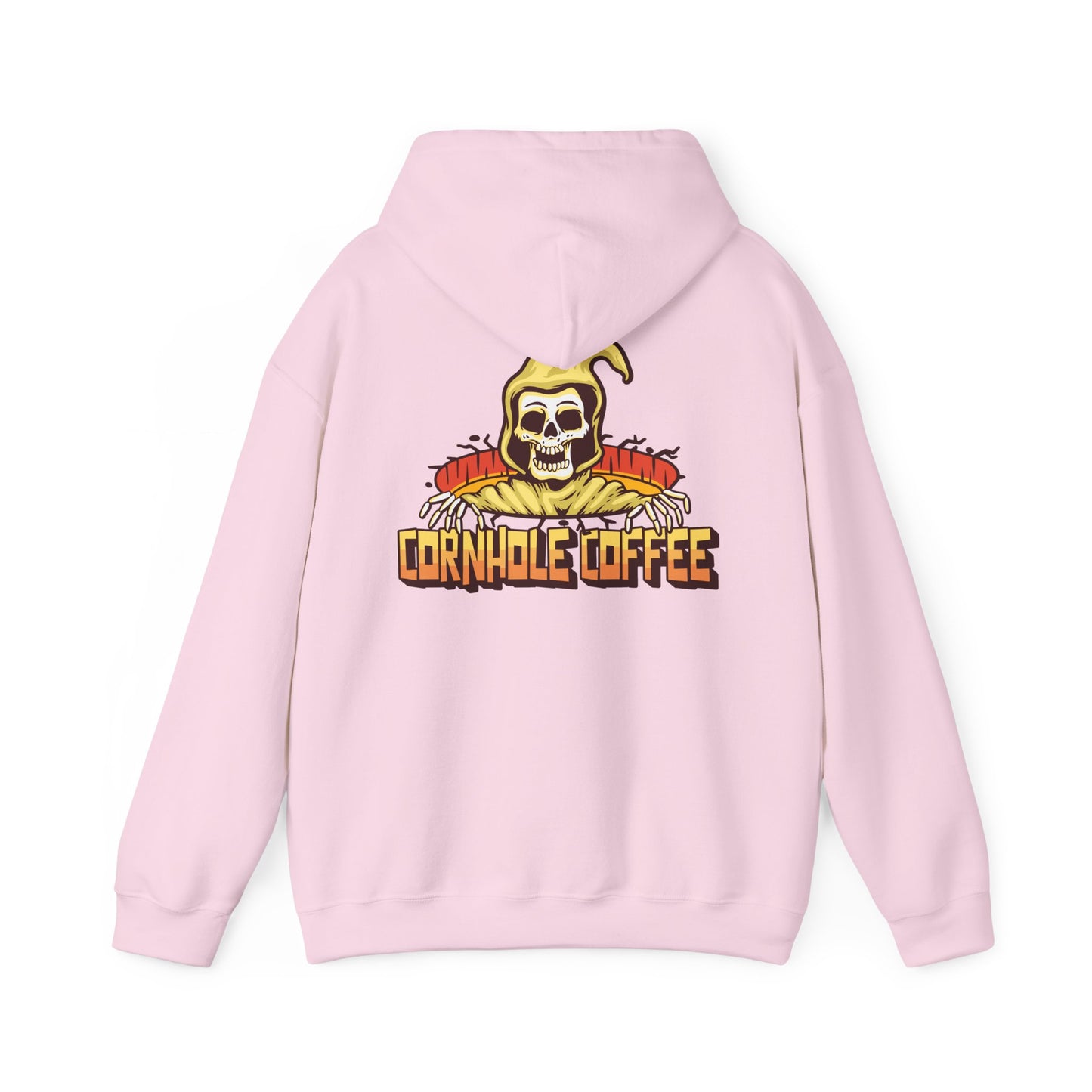 Cornhole Coffee Unisex Heavy Blend Hoodie