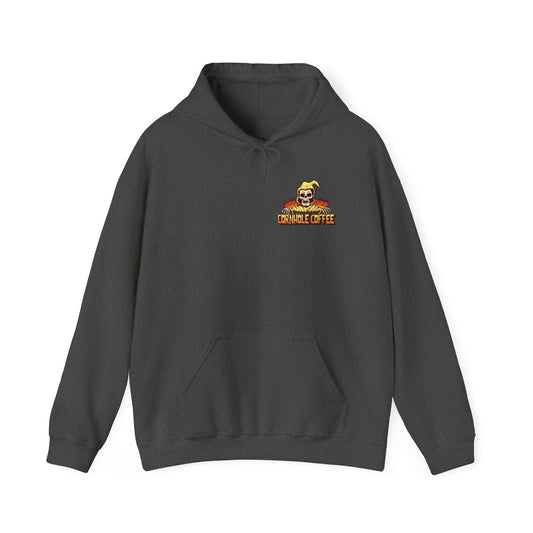 Cornhole Coffee Unisex Heavy Blend Hoodie