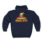 Cornhole coffee Zip Hoodie