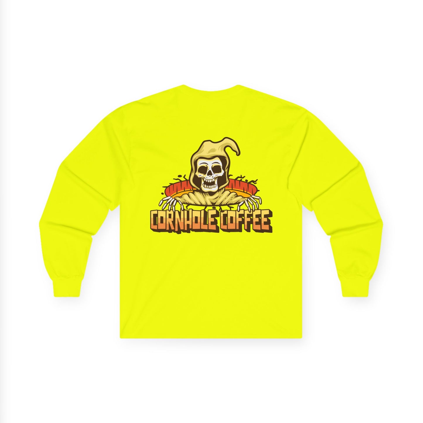 Cornhole Coffee Long Sleeve Tee