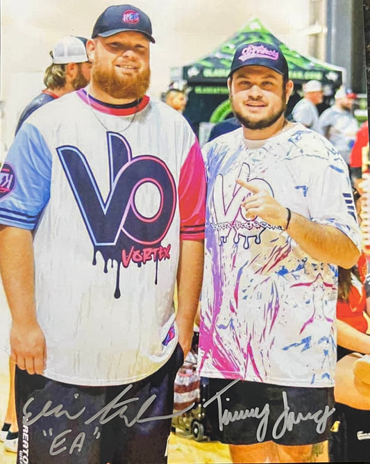 Eric Anderson & Timmy Jonas Dual Autographed 8x10 Photo
